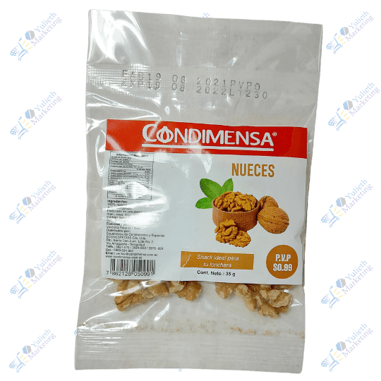Condimensa Snack Nueces Crocantes Sachet 35 g