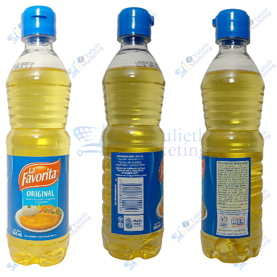 La Favorita Aceite Vegetal Comestible 365 ml