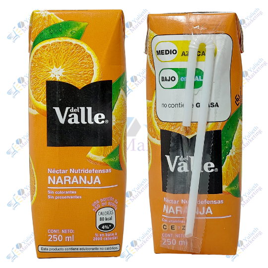 Del Valle Jugo en Néctar Naranja Tetrapak 250 ml
