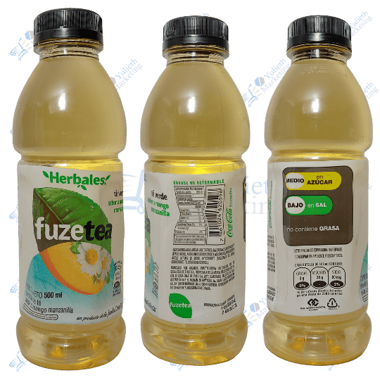 Fuze Tea Te Saborizado Verde Mango/Manzanilla 500 ml