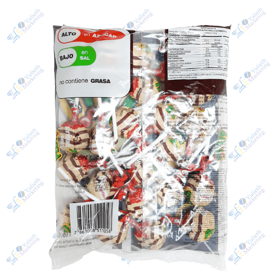 Confiteca Plop Chupetes Saborizados Leche Chocolate Packx24u 480 g 2 Confiteca Plop Chupetes Saborizados Leche Chocolate Packx24u 480 g