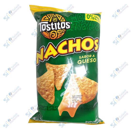 Inalecsa Tostitos Nachos Queso Snack Bocaditos de Maíz 150 g