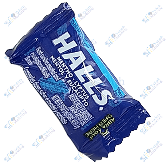 Halls Mentho Lyptus Caramelo Duro x U 3 g