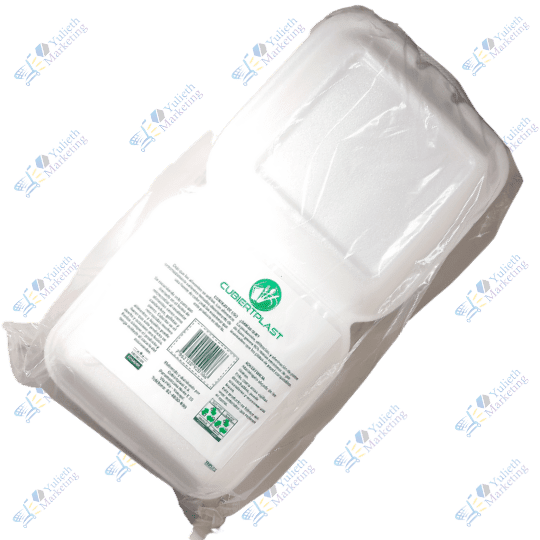 Cubiertplast Contenedor Plástico para Comida 81/2 x 81/4 Kit x 25 u 3 Cubiertplast Contenedor Plástico para Comida 81/2 x 81/4 Kit x 25 un