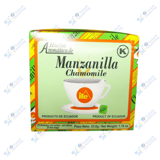 Ile Té Hierbas Aromáticas Manzanilla Pack x 25 u 37,5 g 3 Ile Te Hierbas Aromáticas Manzanilla Pack 25u 37.5 gr