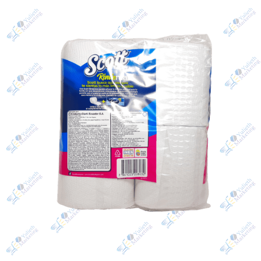 Scott Papel Higiénico 4 Rollos D/H 2 Scott Papel Higiénico 4 Rollos D/H