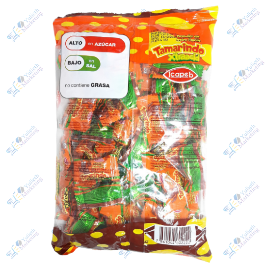 Icapeb Caramelo Relleno con Tamarindo Funda 100 u 400 g 2 Icapeb Caramelo Relleno Tamarindo Funda 100 un 400 gr rv