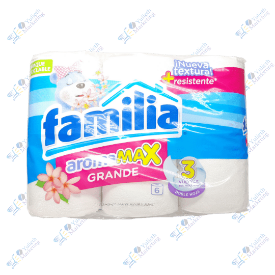 Familia Papel Higiénico Aromax Grande Pack x6u