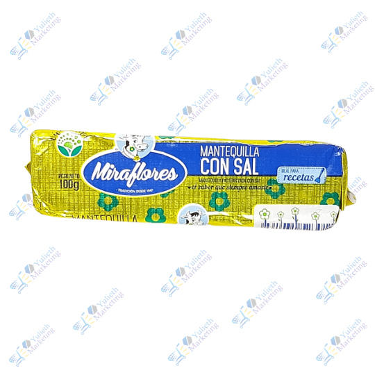 Miraflores Mantequilla con Sal 100 gr 1 Miraflores Mantequilla con Sal 100 gr