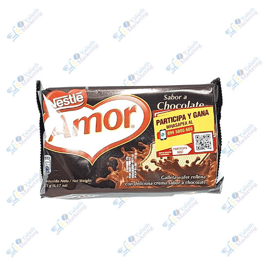 Nestlé Amor Wafer Galleta de Chocolate 175 gr 1 Nestlé Amor Wafer Galleta de Chocolate 175 gr