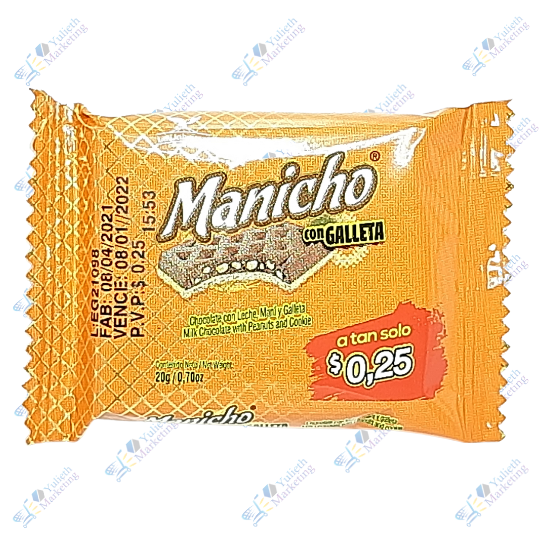 La Universal Manicho Galleta de Chocolate 20 gr