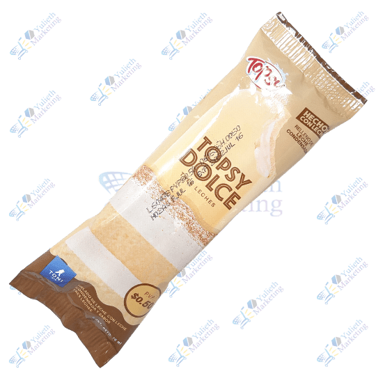 Topsy Dolce Tres Leches Helado de Paleta 70ml