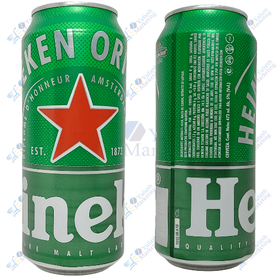 Heineken Cerveza en Lata 473 ml