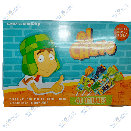 Arcor El Chavo Chupetes Saborizados 11 g Packx48u 528 g
