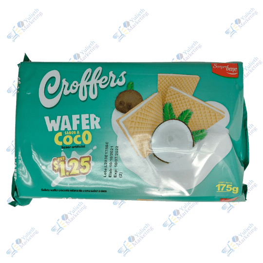 Semprebene Galletas Dulces Croffers Wafer Coco 175 g