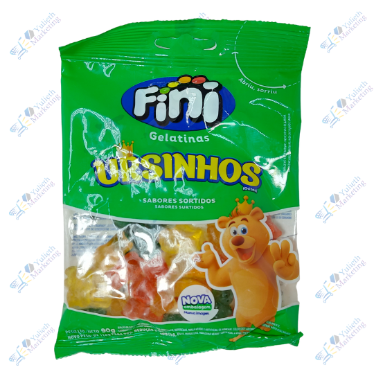 Fini Gomitas Saborizadas Gelatinas Ursinhos Sabores Surtidos 90 g