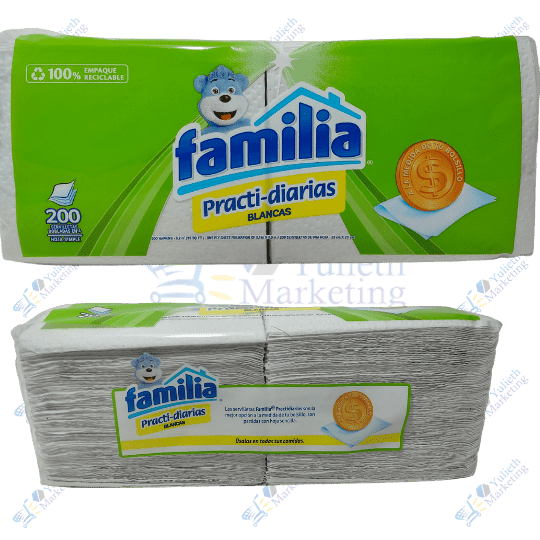 Familia Practi Diarias Servilletas Packx200u
