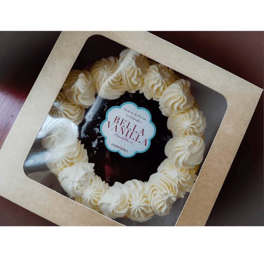 Bella Vanilla Pastel Cheesecake de Mora 1 Bella Vanilla Pastel Cheesecake de Mora