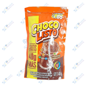Choco Listo Chocolate en Polvo Sachet 140 g