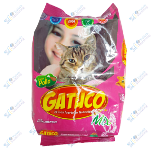 Gatuco Comida para Gatos Sabor a Pollo 450 g