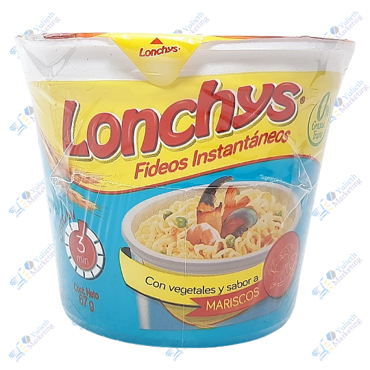 Lonchys Fideo Instantáneo Mariscos 64 g