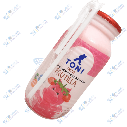 Toni Leche Saborizada de Frutilla 200 ml