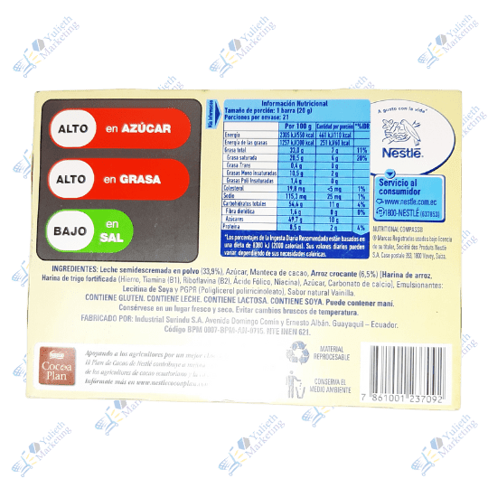 Nestlé Galak Chocolate en Barra Blanco Display x21u 420g 2 Nestlé Galak Chocolate en Barra Blanco Display x21u 420g