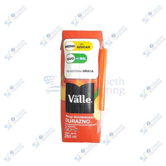 Del Valle Jugo Néctar Durazno Tetrapack 250 ml 4 Del Valle Néctar Durazno Tetrapack 250 ml