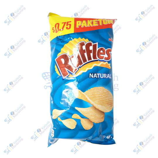 Frito Lay Ruffles Natural Papas Fritas 68 gr