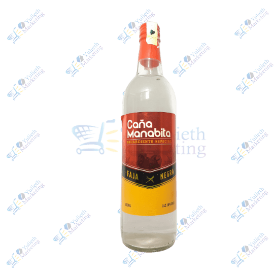 Caña Manabita Aguardiente Especial Faja Negra 750 ml