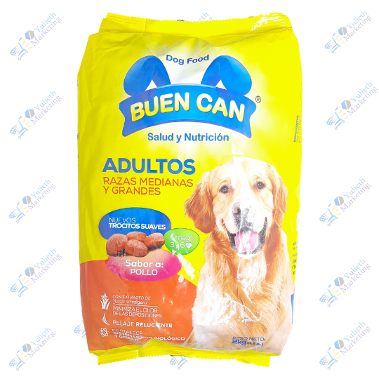 Buen Can Comida para Perro Adulto Mediana/Grandes Sabor a Pollo 2kg
