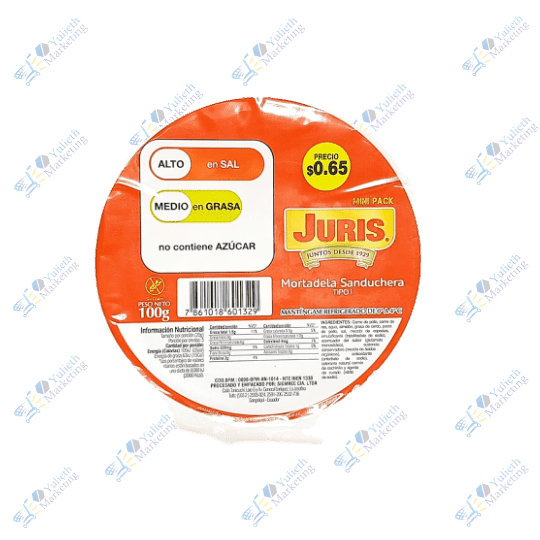 Juris Mortadela Especial Tipo I 100 g