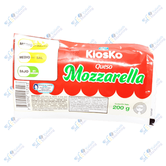Kiosko Queso Mozzarella 200 gr