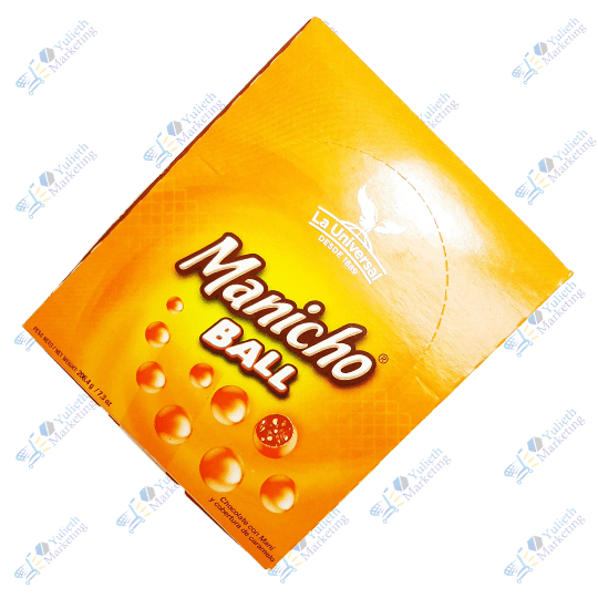La Universal Manicho Ball Chocolate Bombón Packx4u 17g Display x12u 206g