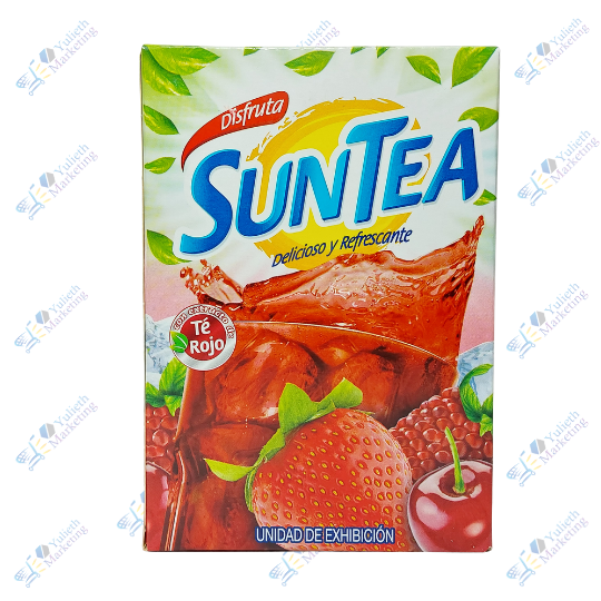 Suntea Te Saborizado en Polvo Frutos Rojos 1.5 L 30 g Packx10u 300 g