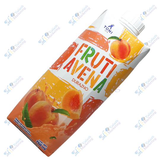 Toni Fruti Bebida de Avena con Pulpa de Durazno 750 ml