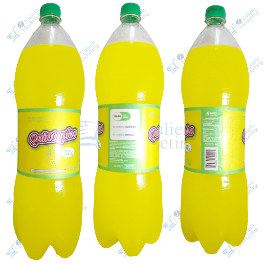 Tesalia Quíntuple Gaseosa Piña 2L