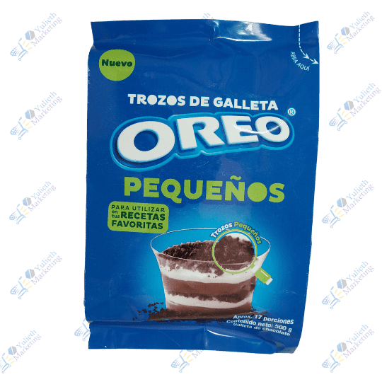 Oreo Trozos de Galleta de Chocolate Pequeños 500 g