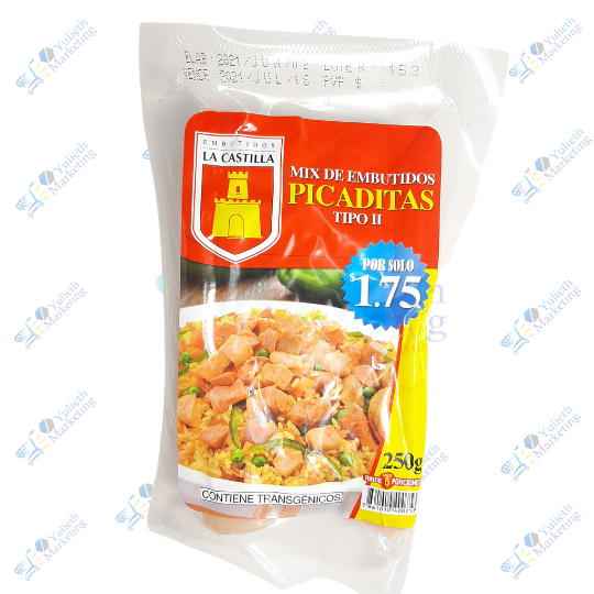La Castilla Mix de Embutidos Picaditas de 250g