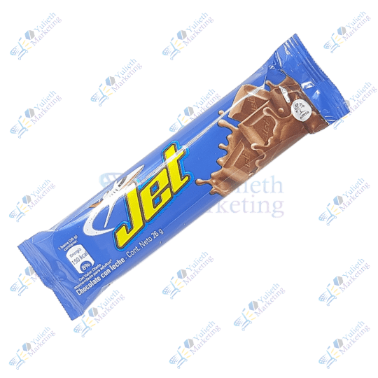Jet Chocolate con Leche Barra 26 gr