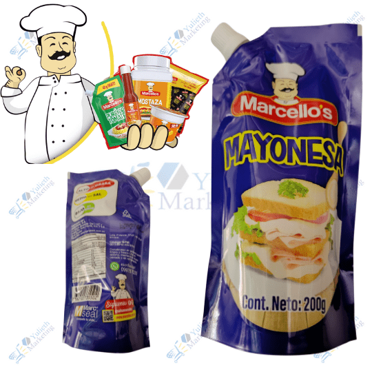 Marcellos Mayonesa en Doypack 200gr