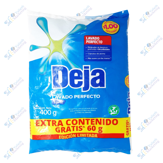 Deja Detergente en Polvo Floral 370 g