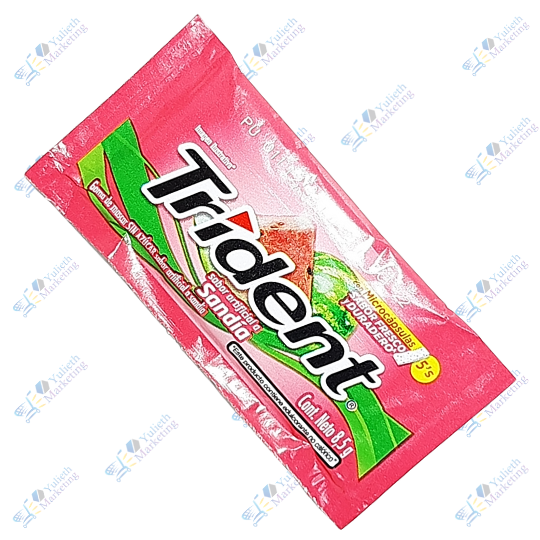 Trident Chicle Sin Azúcar Sandia Packx5u 8.5 g