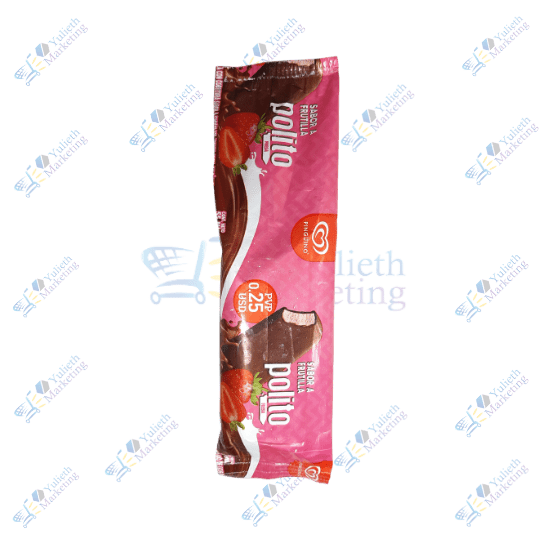 Pingüino Polito Helado de Paleta Fresa 55 ml