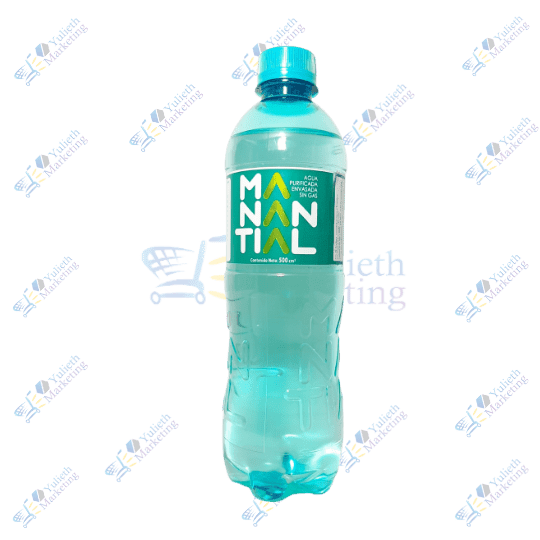 Manantial Agua Purificada Sin Gas 500 cm3