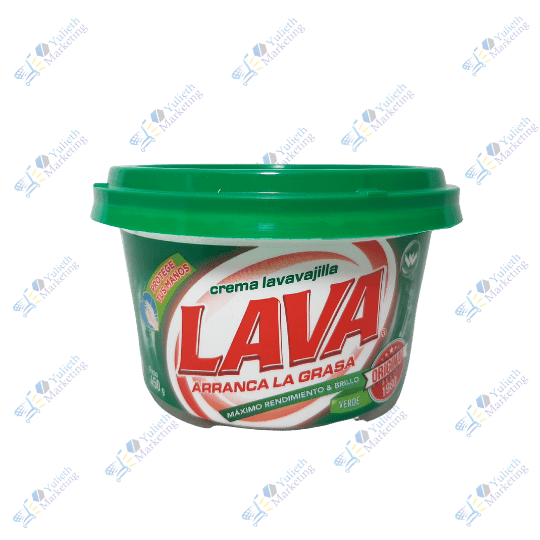 Lava Lavavajilla en Crema Verde 450 gr