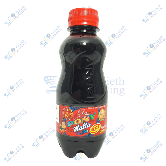 Pony Malta Bebida de Malta Sin Alcohol Mini Plus 200 ml