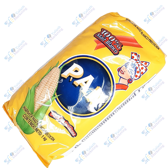 Pan Harina Precocida de Maíz Blanco 1 kg
