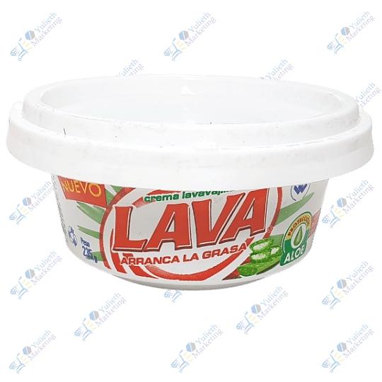 Lava Lavavajilla en Crema Aloe Vera Arranca Grasa 235 g