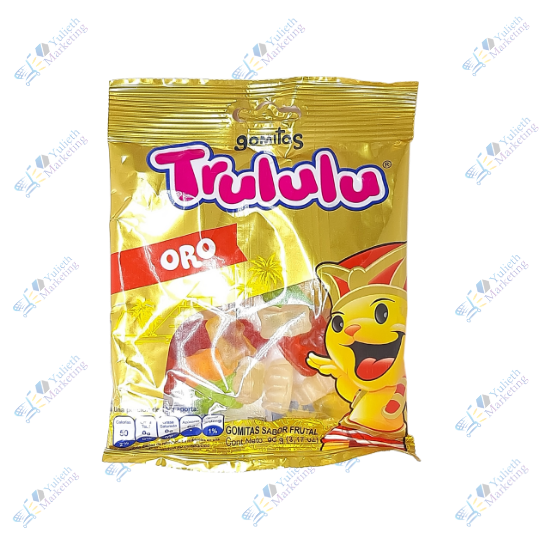 Super Trululu Gomitas Oro Sabor Frutal 90 gr